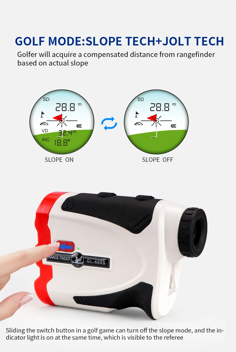 OEM ODM High Precision Laser Rangefinder 600m for Hunting with Competitive Price Wholesale Laser Rangefinder